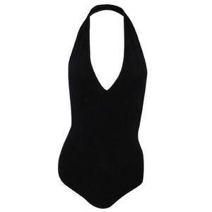 American Apparel Halter Body Suit